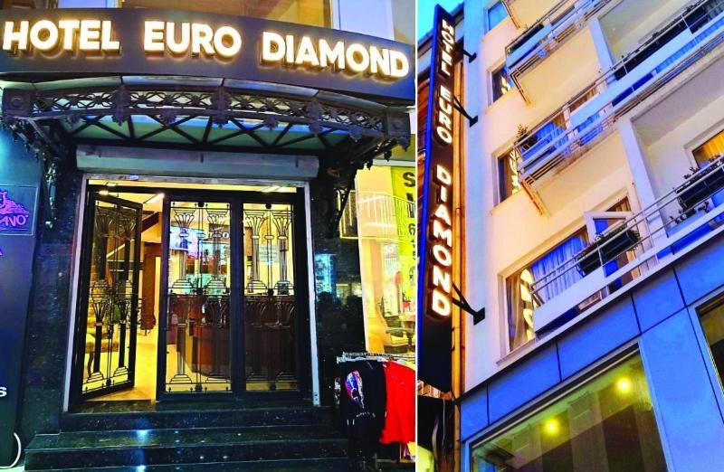Hotel Euro Diamond Istambul Exterior foto